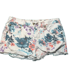 Free people floral shorts size 28